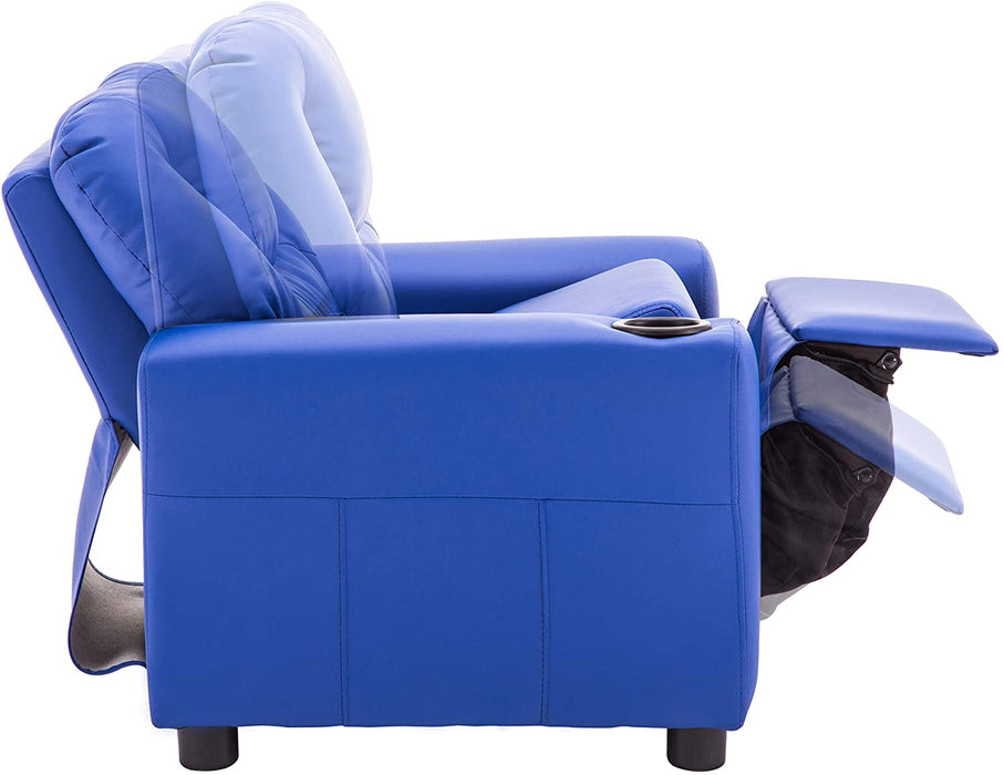 Kids Recliner Chair Faux Leather - Relaxing Recliners