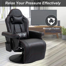 Comfortable Massage Gaming Chair with Swivel - Relaxing Recliners
