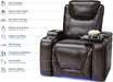 Home Theater Seating Power Recline - Relaxing Recliners