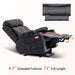 Large Electric Power Lift Recliner Chair with Extended Footrest for Tall Elderly People - Relaxing Recliners