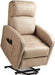 Okin Motor Electric Lift Recliner with Massage, Soft Suede - Relaxing Recliners