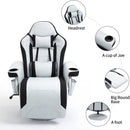 Comfortable Massage Gaming Chair with Swivel - Relaxing Recliners