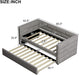 Twin Size Daybed with Two Storage Drawers - Relaxing Recliners