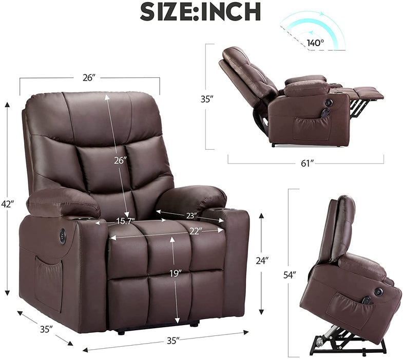 450 Pound Weight Capacity Power Lift Chair - Relaxing Recliners