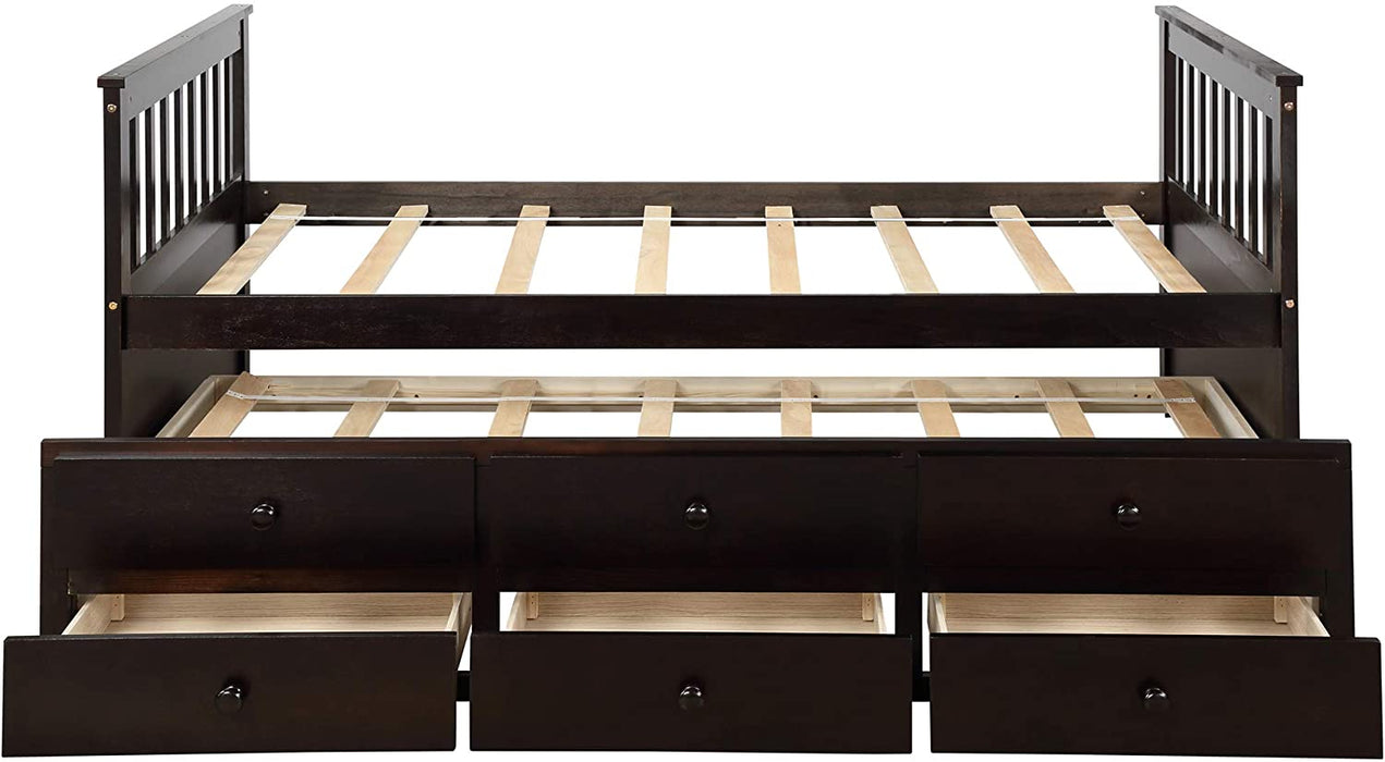Twin Daybed for Kids with Storage - Relaxing Recliners