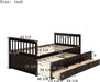 Twin Daybed for Kids with Storage - Relaxing Recliners