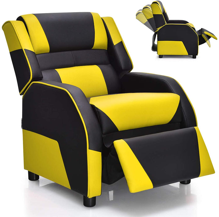 Youth Leather Gaming Recliner Chair - Relaxing Recliners