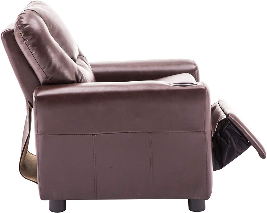 Kids Recliner Chair Faux Leather - Relaxing Recliners