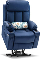 Large Power Lift Recliner Chair With Extended Footrest for Big and Tall - Relaxing Recliners