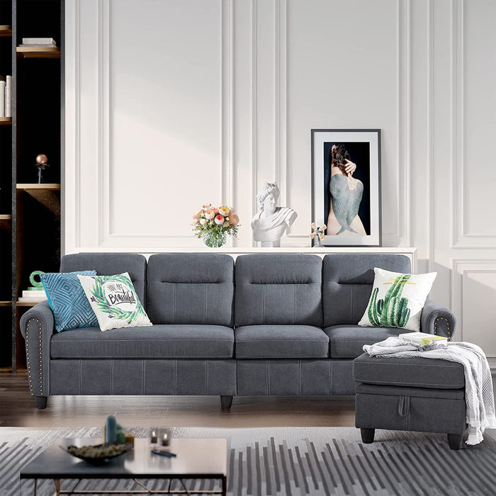 Modern Convertible Sectional Sofa - Relaxing Recliners