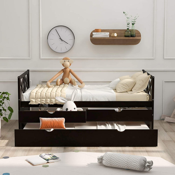 Twin Daybed for Kids with Storage - Relaxing Recliners