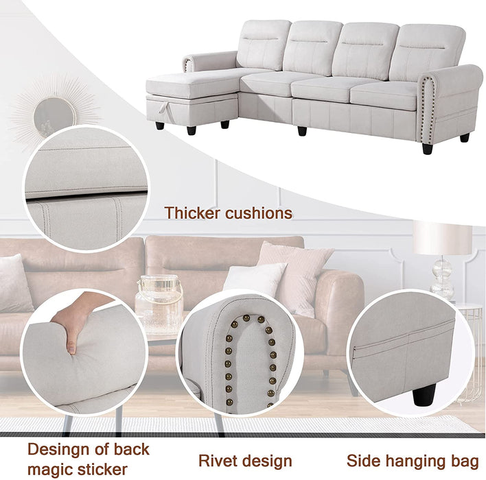 Modern Convertible Sectional Sofa - Relaxing Recliners
