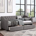 Twin Size Daybed with Two Storage Drawers - Relaxing Recliners