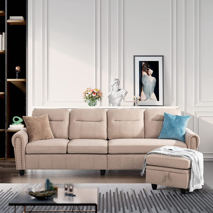 Modern Convertible Sectional Sofa - Relaxing Recliners