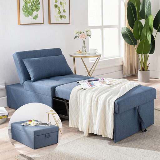 4 in 1 Convertible Ottoman Bed - Relaxing Recliners