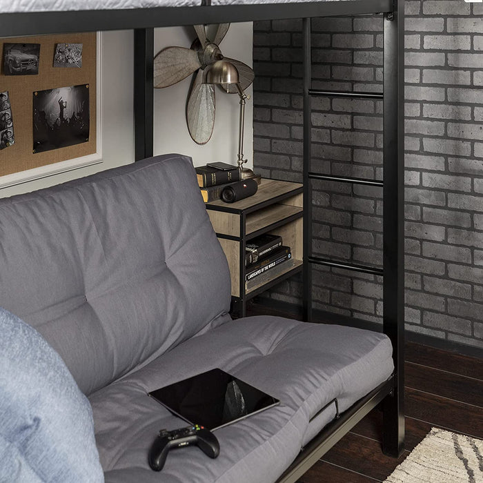 Twin Bunk Beds with Futon - Relaxing Recliners