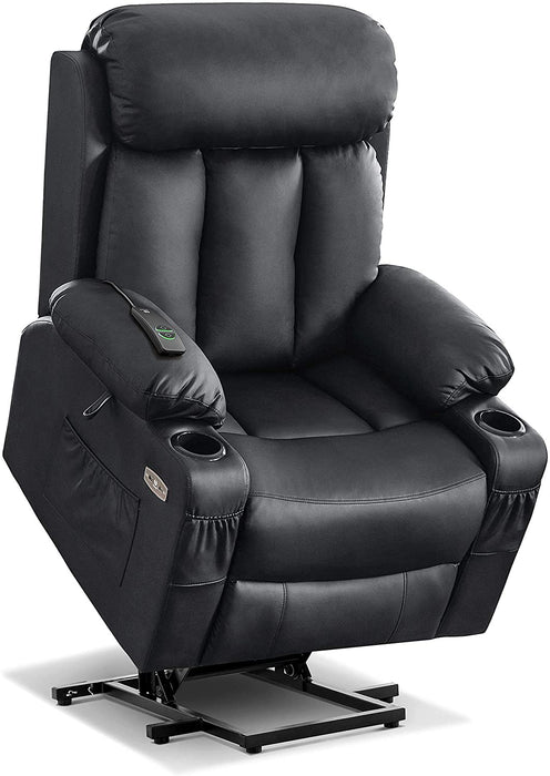 Large Electric Power Lift Recliner Chair with Extended Footrest for Tall Elderly People - Relaxing Recliners