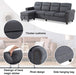 Modern Convertible Sectional Sofa - Relaxing Recliners