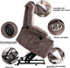 Power Lift Recliner With USB Ports, Washable Covers for Elderly - Relaxing Recliners