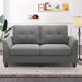 Small Fabric Belffin Loveseat - Relaxing Recliners