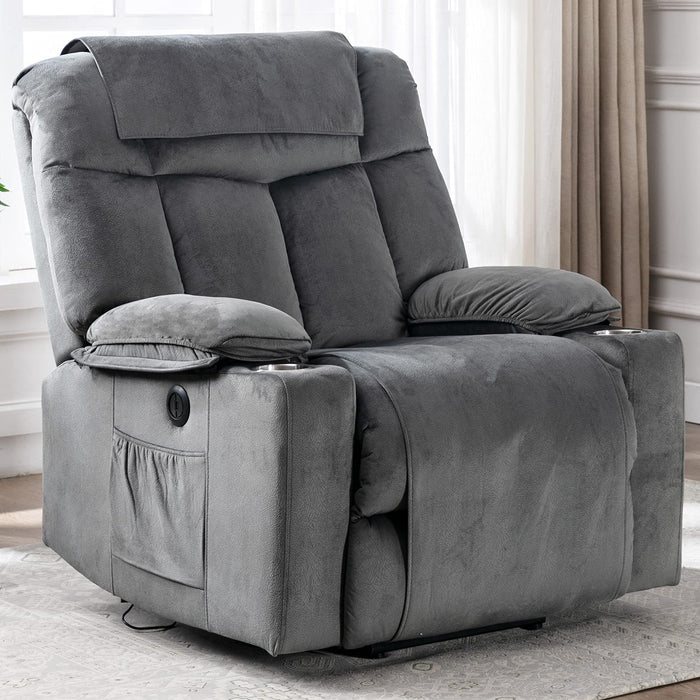 Power Lift Recliner With USB Ports, Washable Covers for Elderly - Relaxing Recliners