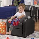 Kids Gaming Recliner Chair Pu Leather - Relaxing Recliners