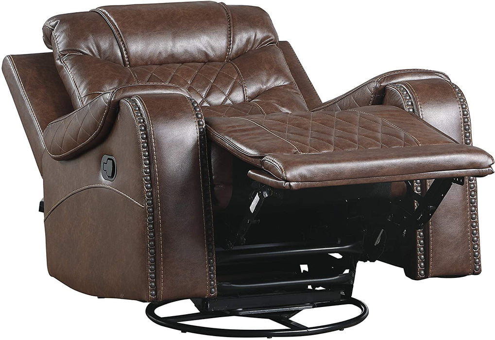 Lexicon 3 Piece Reclining Sofa Set Manual Recline - Relaxing Recliners