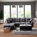 Sectional Sofa with Ottoman - Relaxing Recliners