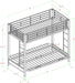 Twin Bunk Beds with Futon - Relaxing Recliners