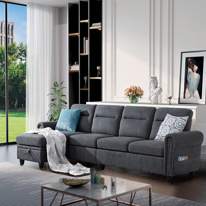 Modern Convertible Sectional Sofa - Relaxing Recliners
