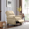 Distressed Faux Leather Push Back Recliner Chair - Relaxing Recliners