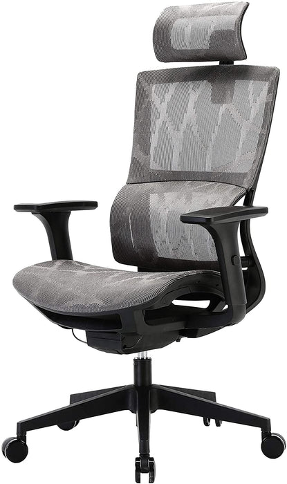 Ergonomic Mesh Office Chair and Adjustable Armrest - Relaxing Recliners