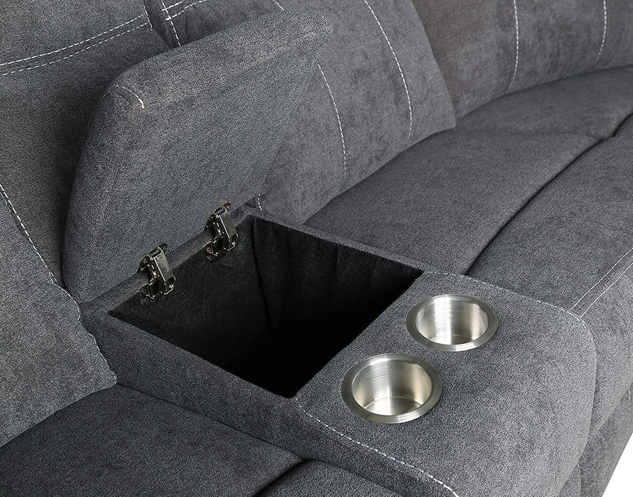 Leather Corner Reclining Sofa - Relaxing Recliners