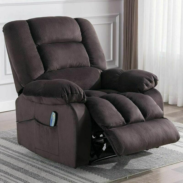Microfiber Massage Recliner Chair With Heat & Vibration Control Relaxing Recliners Microfiber Massage Recliner Chair With Heat & Vibration Control Relaxing Recliners
