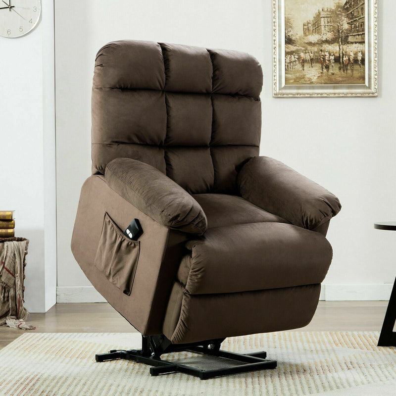 Fabric Power Lift Recliner Chair For Elderly - Relaxing Recliners