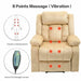 Electric Massage Chair Power Lift Recliner Sofa Armchair w/ Adjustable Headrest - Relaxing Recliners