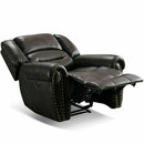 Leather Power Recliner Chair with USB Ports - Relaxing Recliners