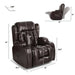 Electric Heated Massage Chair Power Recliner Lift 8 Point Remote Control - Relaxing Recliners
