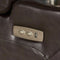 Brown Leather Power Recliner With Storage, Cup Holders, and USB Charger - Relaxing Recliners