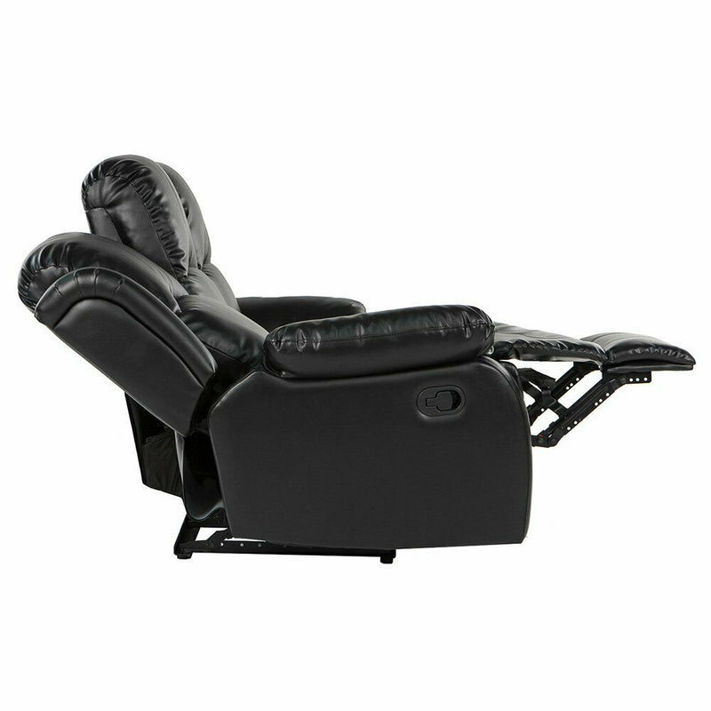 Classic Modern PU Leather Recliner Sofa - Relaxing Recliners