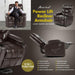 Brown Auto Electric Power Lift Massage Chair Leather Recliner Heat With USB - Relaxing Recliners