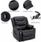 Black Power Lift Recliner Massage Chair With Heat For Seniors - Relaxing Recliners
