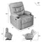 Cloth Electric Power Lift Recline Massage Chair - Relaxing Recliners