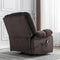 Microfiber Massage Recliner Chair With Heat & Vibration Control - Relaxing Recliners