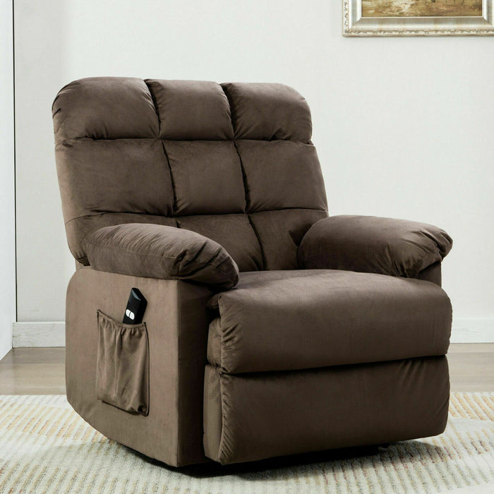 Fabric Power Lift Recliner Chair For Elderly - Relaxing Recliners