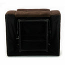 Overstuffed Velvet Manual Recliner Chair - Relaxing Recliners
