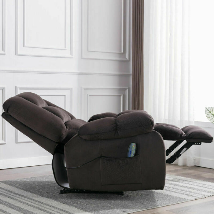 Microfiber Massage Recliner Chair With Heat & Vibration Control Relaxing Recliners Microfiber Massage Recliner Chair With Heat & Vibration Control Relaxing Recliners