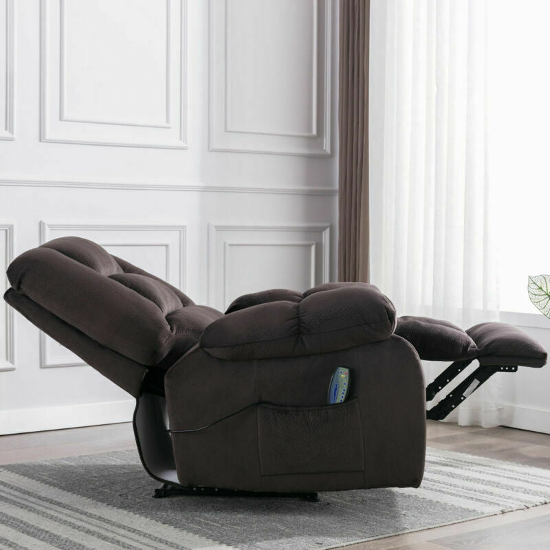 Microfiber sales massage recliner
