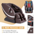 12 Node Zero Gravity Full Body Massage Recliner - Relaxing Recliners