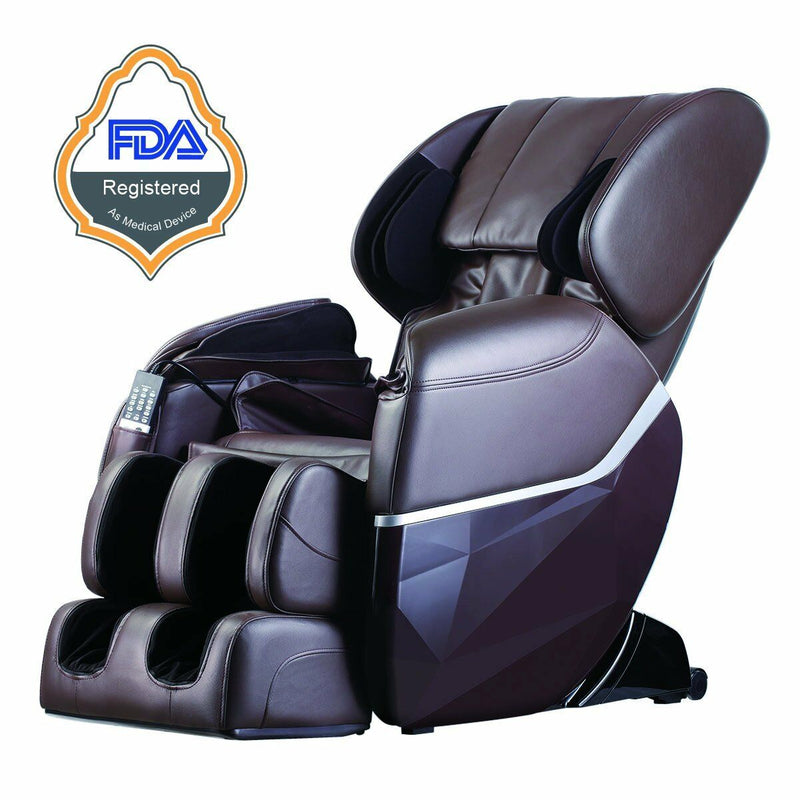 Zero Gravity Full Body Shiatsu Massage Recline Chair With Heat - Relaxing Recliners